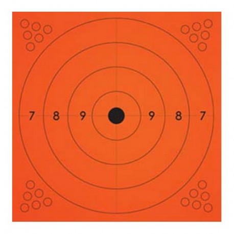 Adhesive Target 13X13 Orange 10Pk CHAMPION-TRAPS-AND-TARGETS