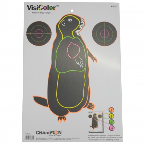 Visicolor Prairiedog(10/Pik) CHAMPION-TRAPS-AND-TARGETS