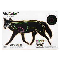 Visicolor Coyote (10/Pk) CHAMPION-TRAPS-AND-TARGETS