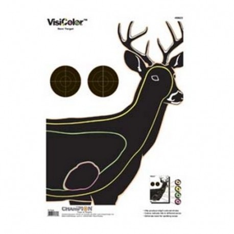 Visicolor Deer(10/Pk) CHAMPION-TRAPS-AND-TARGETS