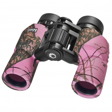 8x30 WP,Porro,MOSSY OAK® Winter® in Pink, BARSKA-OPTICS