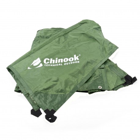 Chinook Tarp 9'6" X 9'6" Green CHINOOK