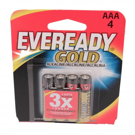 Eveready Gold AAA /4 ENERGIZER