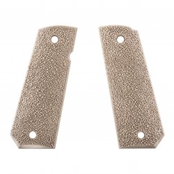 XTR 1911 Grip Hard Rubber 2pc FDE ERGO