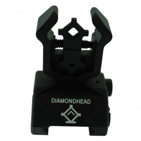 Diamond Rear Sight Gen 2 Blk DIAMONDHEAD