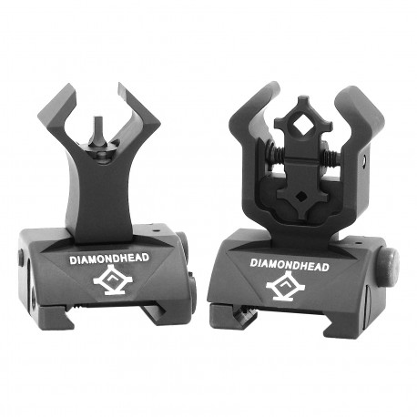 Diamond Front and Gen2 Rear Sights Blk DIAMONDHEAD