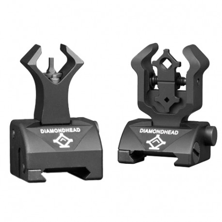 Diamond Rear and Gas Block AR15 Front DIAMONDHEAD
