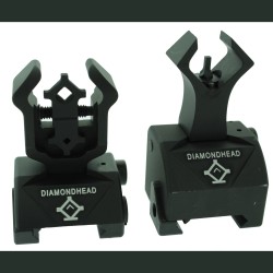 Diamond Rear and Gas Block AR10 Front DIAMONDHEAD
