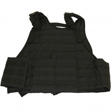 Plate Carrier Vest with Cumber Bund Black GALATI-GEAR