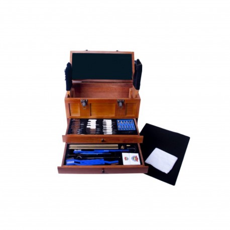 GunMaster Wooden Toolbox w/63 Pc US GCK GUNMASTER