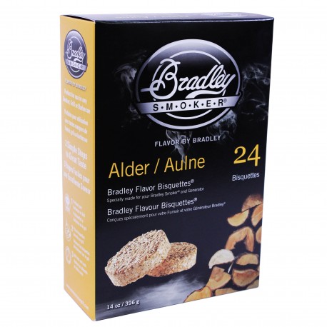 Alder Bisquettes 24 Pack BRADLEY-TECHNOLOGIES