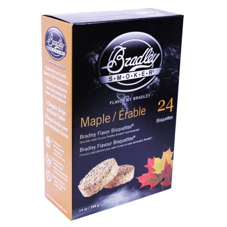 Maple Bisquettes 24 Pack BRADLEY-TECHNOLOGIES