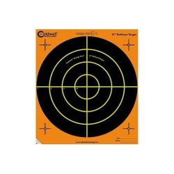 Orange Peel 12" bulls-eye: 5 sheets CALDWELL