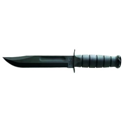 Fighting/Utility Knife-Black-Clampack KA-BAR