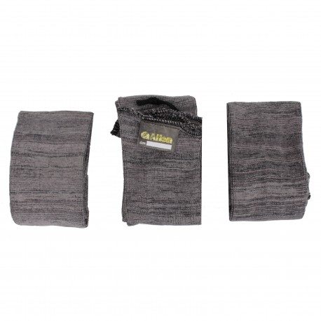 Knit Gun Sock, 3 per pk,Gray,52" ALLEN-CASES