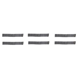 Knit Gun Sock, 6 per pk,Gray,52" ALLEN-CASES