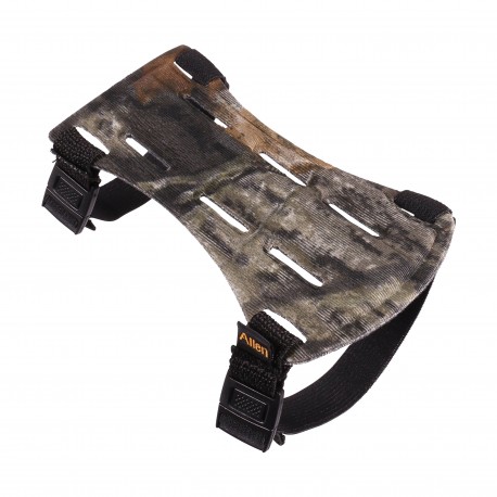 Molded 2-Strap Armguard,Camo,6.5" ALLEN-CASES