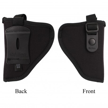Cortez Nylon Pistol Hlstr,Blk,0 ALLEN-CASES