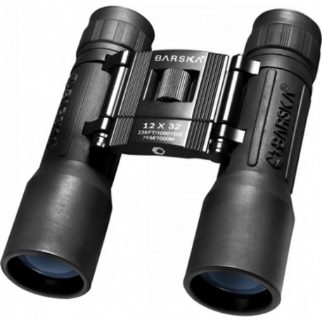 12x32 Lucid View, Black, Compact,Blu Lens BARSKA-OPTICS