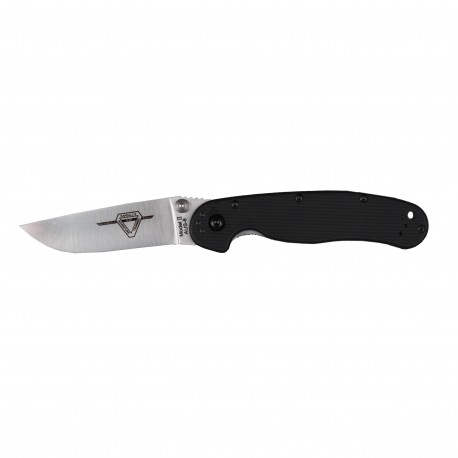 RAT Model II Folder, SP - Black Handle ONTARIO-KNIFE-COMPANY