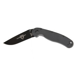 RAT Model II Folder, BP - Black Handle ONTARIO-KNIFE-COMPANY