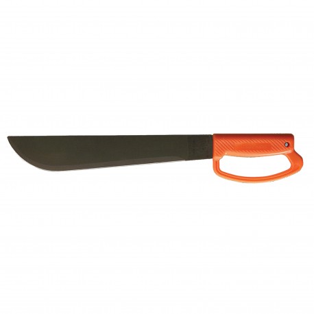 OKC 12" Camper - ORANGE "D" Handle ONTARIO-KNIFE-COMPANY