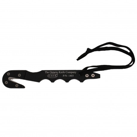 ASEK® Strap Cutter/Multi Tool ONTARIO-KNIFE-COMPANY