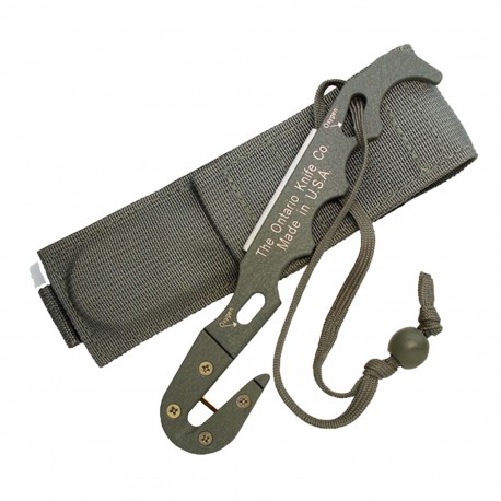 OKC FG Model 1 Strap Cutter w/Sheath ONTARIO-KNIFE-COMPANY