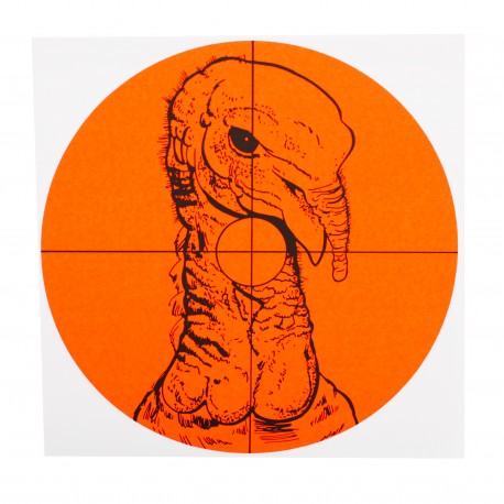 6" Turkey Target,10,Per Pack TARGDOTS