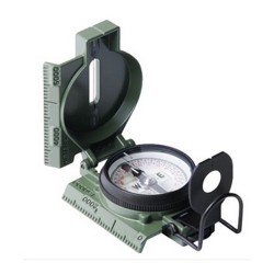 Phosphorescent Lensatic Compass, CP CAMMENGA