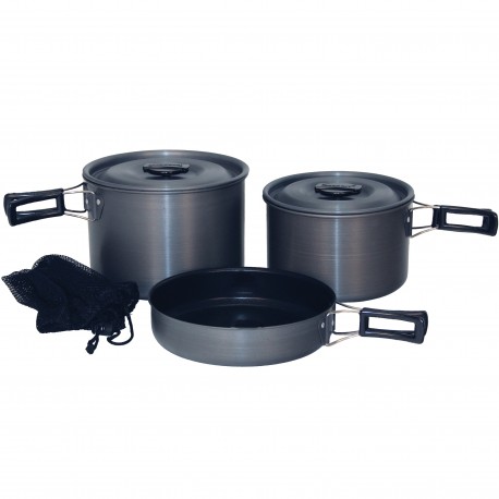 Cook Set Black Ice Trailblazer H. A. QT. TEX-SPORT