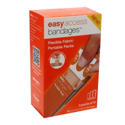 Easy Access Bandages Fabric Asst Size Pk ADVENTURE-MEDICAL