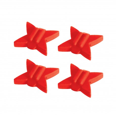 Tb String Silencers Red 4Pk TRUGLO
