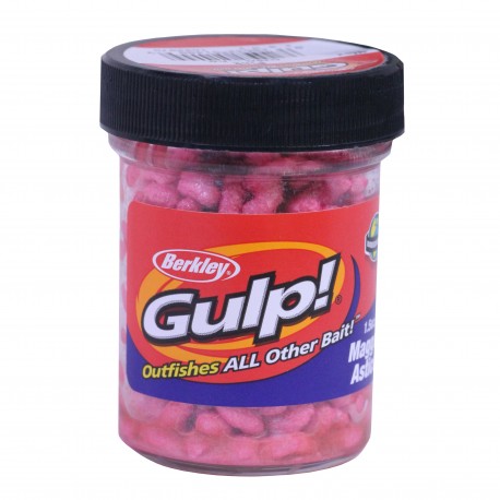 GMG-PK GULP EXTRUDED MAGGOT PINK 36 BERKLEY