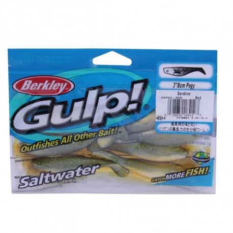 GSPG3-SDN SW GULP POGY 3IN SARDINE NV BERKLEY