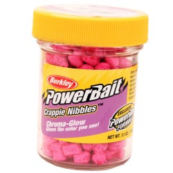 CNGP CRAPPIE NIBBLES GLOW PINK 36 BERKLEY