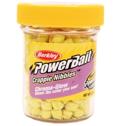 CNGY CRAPPIE NIBBLES GLOW YELLOW 46 BERKLEY