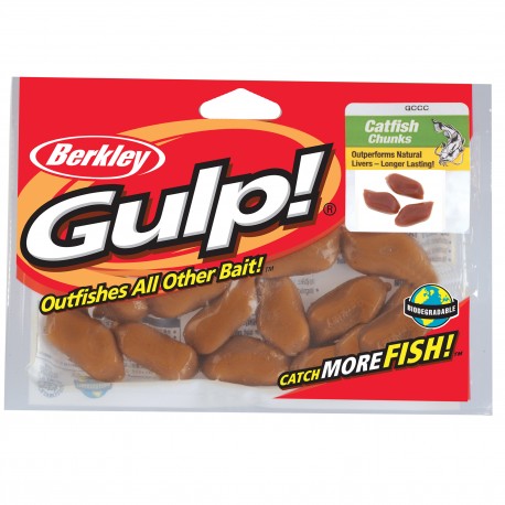 GCCL GULP CATFISH BAIT CHUNKS LIVER SI BERKLEY