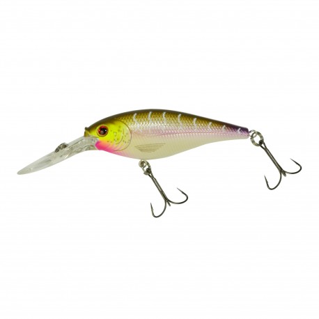 FFSH5M-PT FLCKR SHAD MED 5CM PRPLE TIGER BERKLEY