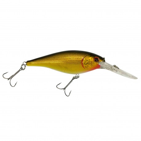 FFSH7M-BG FLCKR SHAD MED 7CM BLACK GOLD BERKLEY