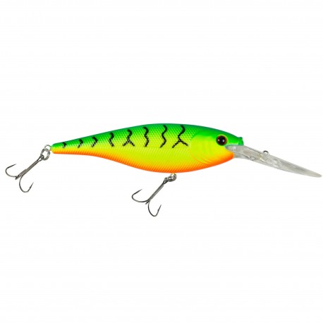 FFSH7M-FT FLCKR SHAD MED 7CM FIRETIGER BERKLEY