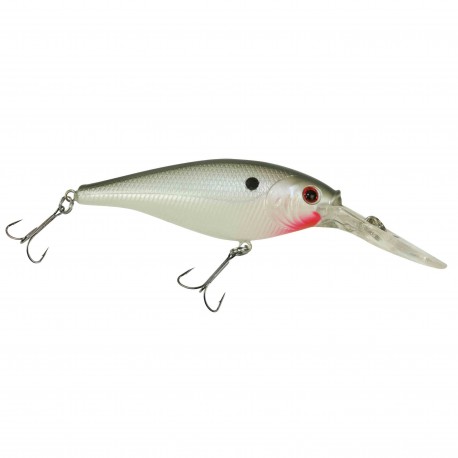 FFSH7M-PW FLCKR SHAD MED 7CM PEARL WHITE BERKLEY