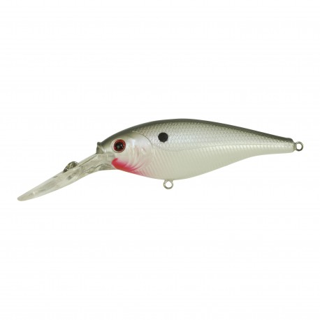 FFSH4M-PW FLCKR SHAD MED 4CM PEARL WHITE BERKLEY