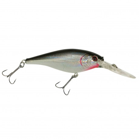 FFSH6M-BSV FLCKR SHAD MED 6CM BLACK SLVR BERKLEY