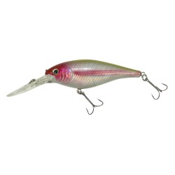 FFSH6M-CCL FLCKR SHAD MED 6CM CHRM CLWN BERKLEY