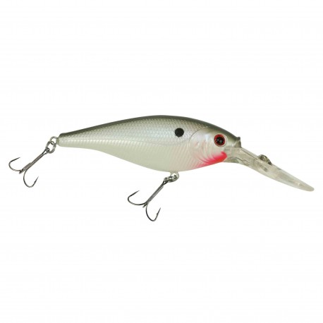 FFSH6M-PW FLCKR SHAD MED 6CM PEARL WHITE BERKLEY