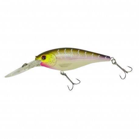 FFSH6M-PT FLCKR SHAD MED 6CM PRPLE TIGER BERKLEY