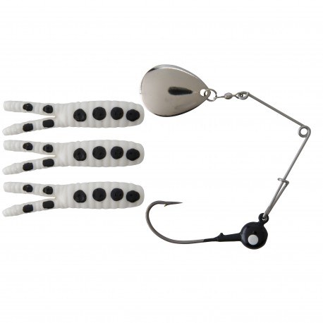 BSVP1/8-WBSP NCKL BTLSPN VP WH BL SPOTS JOHNSON