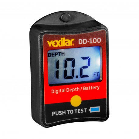 Digital Depth and battery gauge VEXILAR-INC