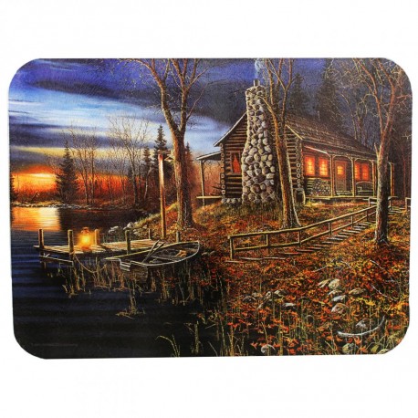 Cabin Scene Cutting Board RIVERS-EDGE-PRODUCTS